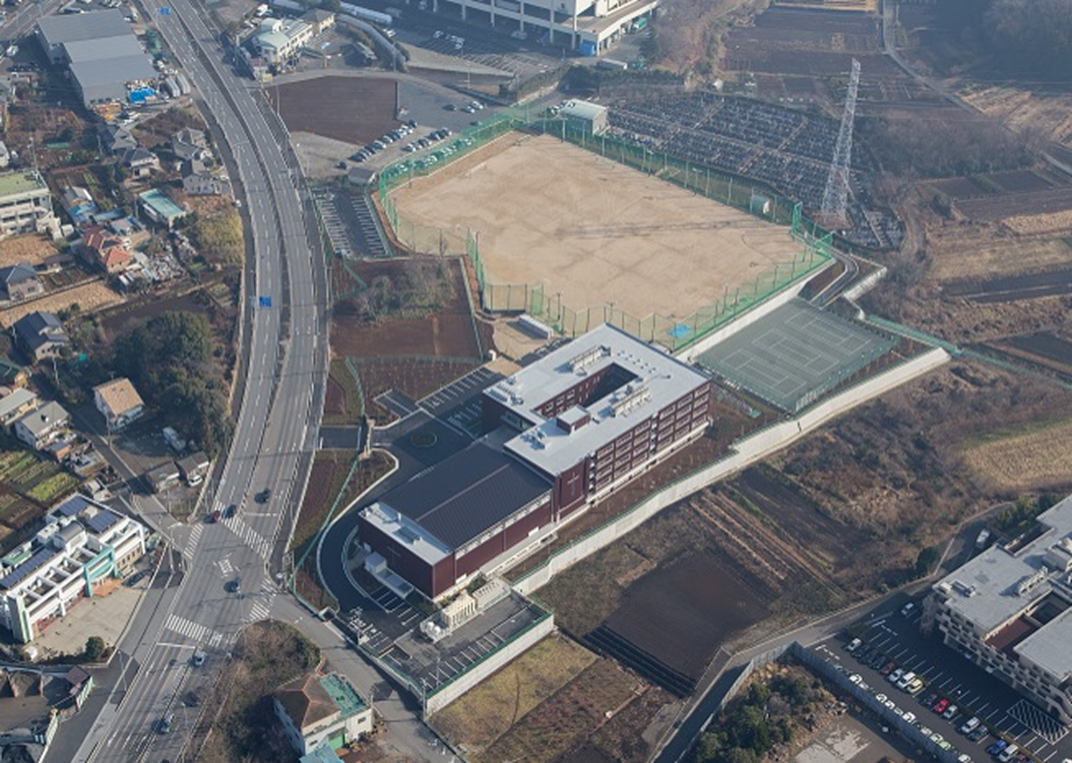 浦和ルーテル学院美園移転新築工事 開発許可(34-14)・農振除外・農転許可