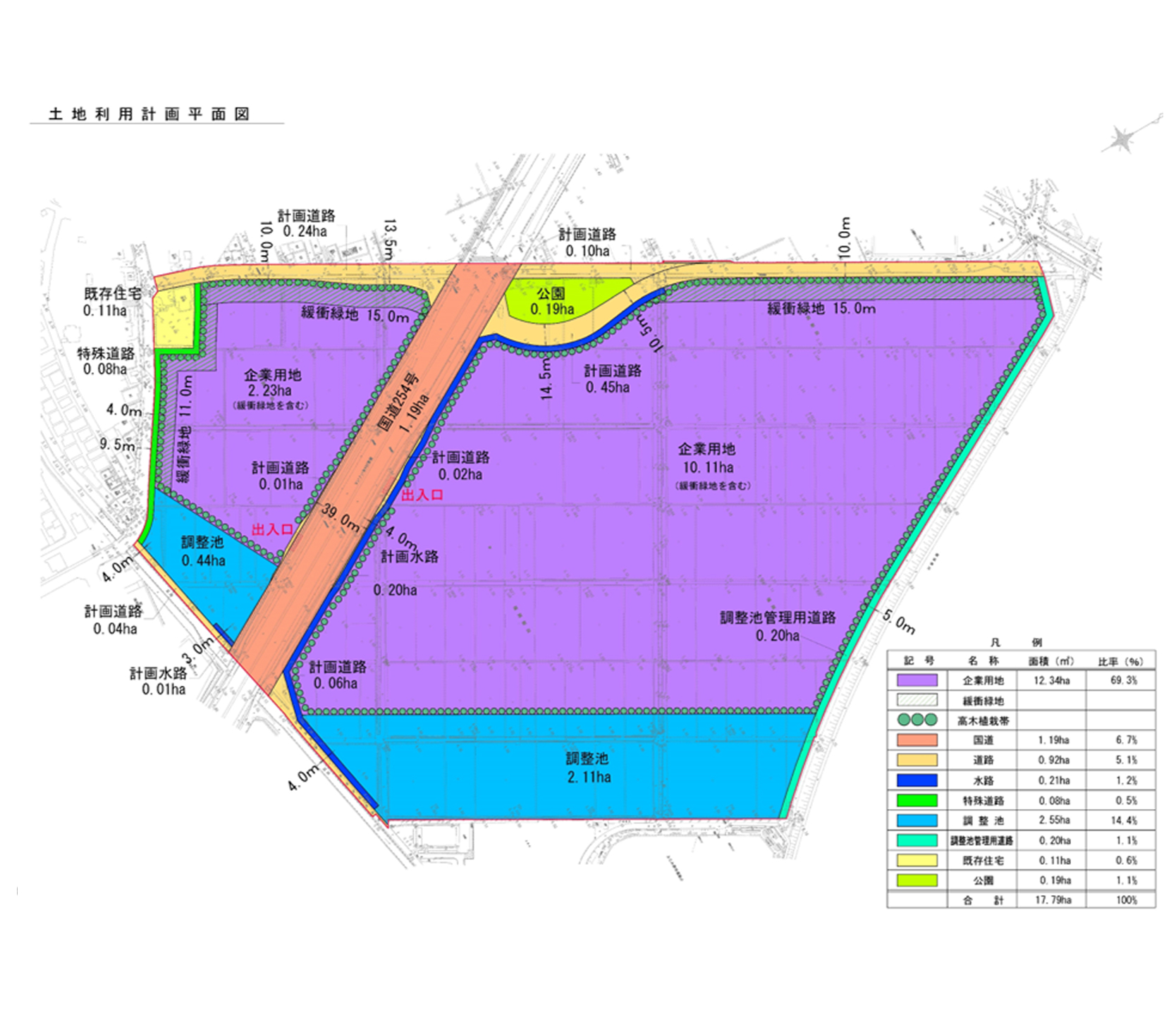 国道254号バイパスふじみの地区